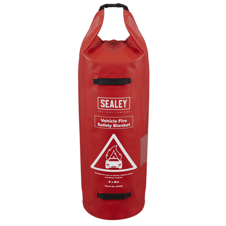 Vehicle Fire Safety Blanket - Silicone Coated 6 x 8m Model No- EV500