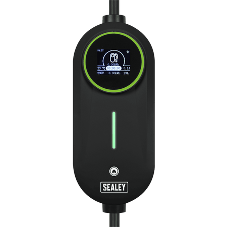 Adjustable (3.5kW) Type 2 to UK 3-Pin Plug Portable EV Charger - 5m Cable Model No- EVAC2