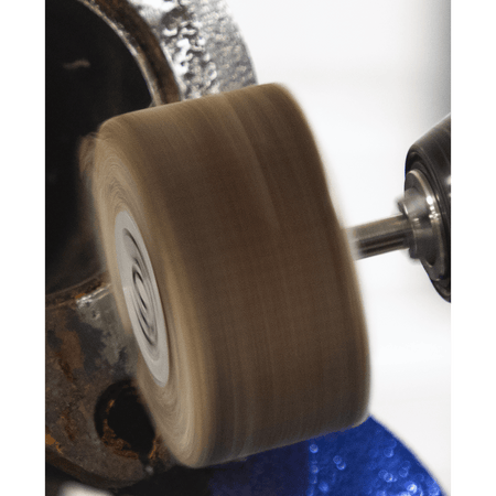 60 x 30mm Abrasive Flap Wheel on 6mm Shaft Assorted Grit - Pack of 5 : Model No- FW6030ASS