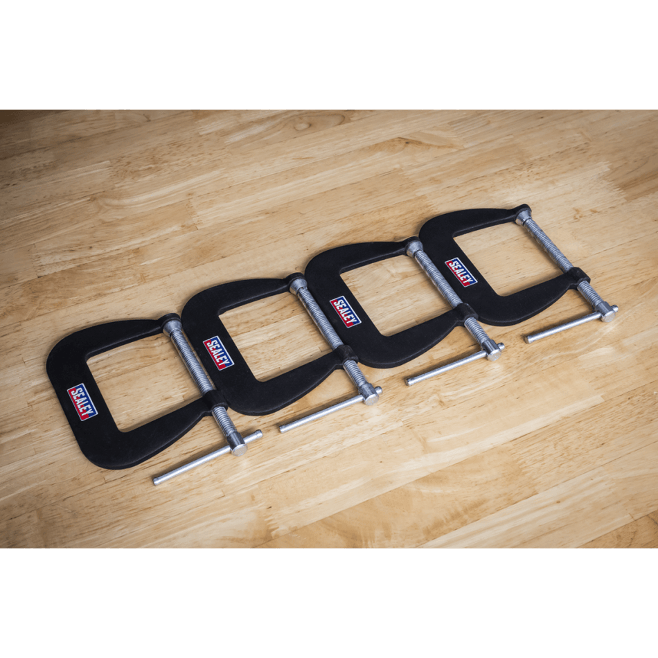 Junior C-Clamp Set 64 x 64mm 4pc Model No- GCC01