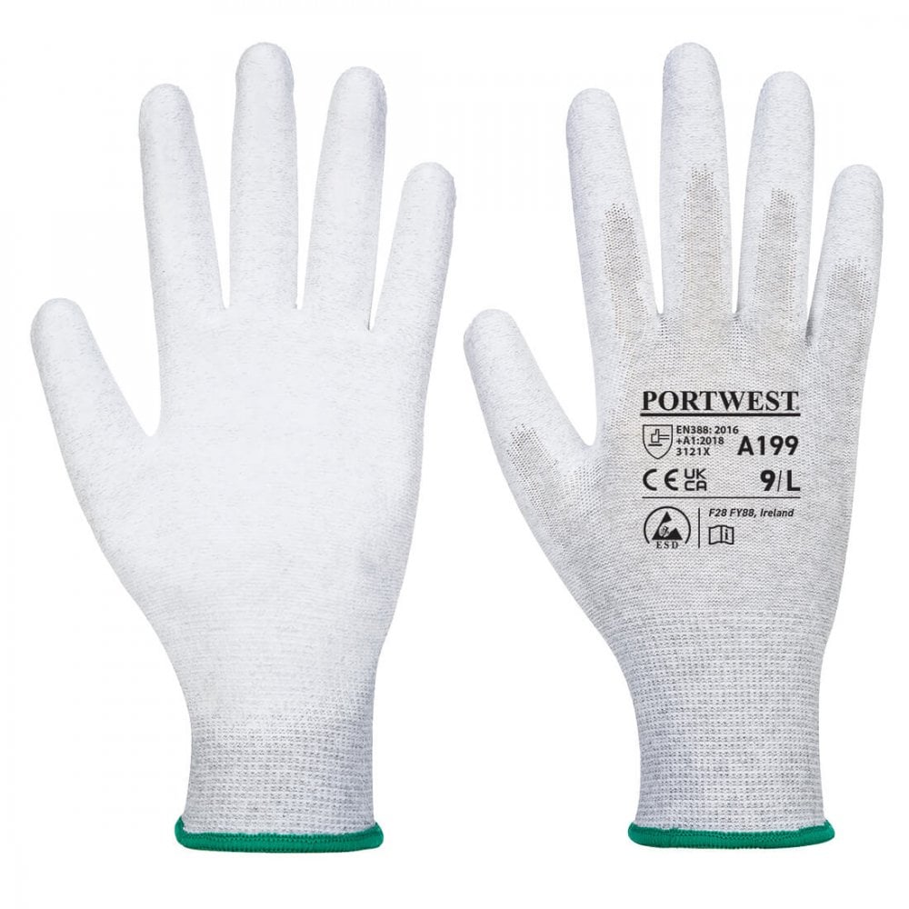 Antistatic PU Palm Glove