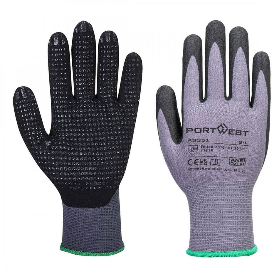 Grip 15 Nitrile Sandy Dotted Essential Multipack (Pk12)