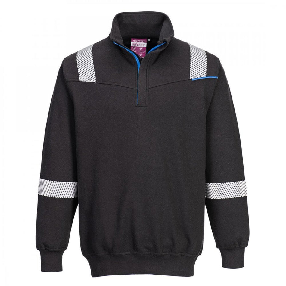WX3 Modaflame Knit FR 1/4 Zip Sweatshirt