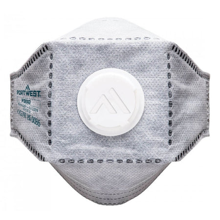 EAGLE FFP3 Valved Carbon Fold Flat Respirator (Pk10)