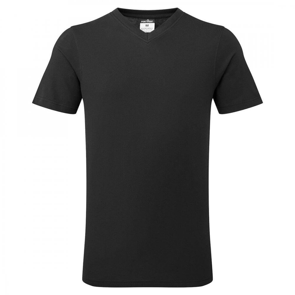 V-Neck Cotton T-Shirt S/S
