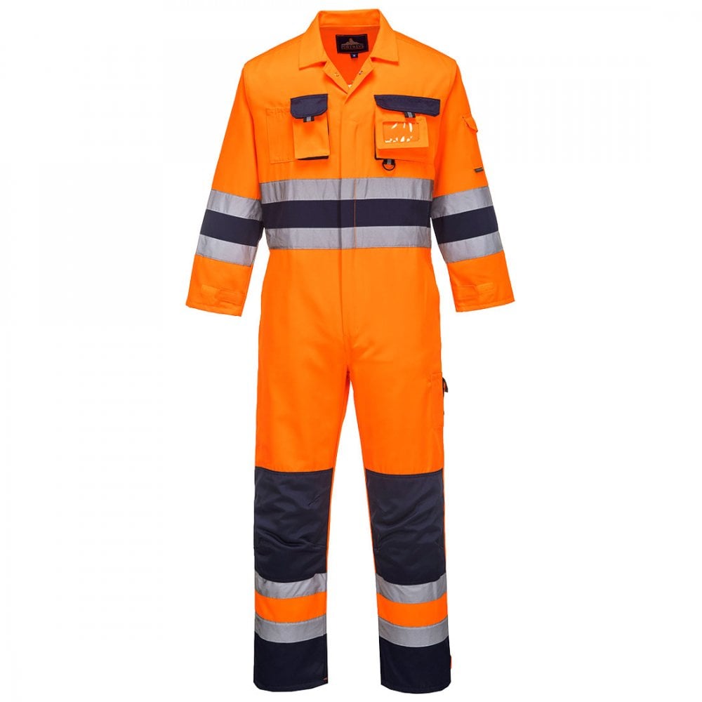 Nantes Hi-Vis Contrast Work Coverall