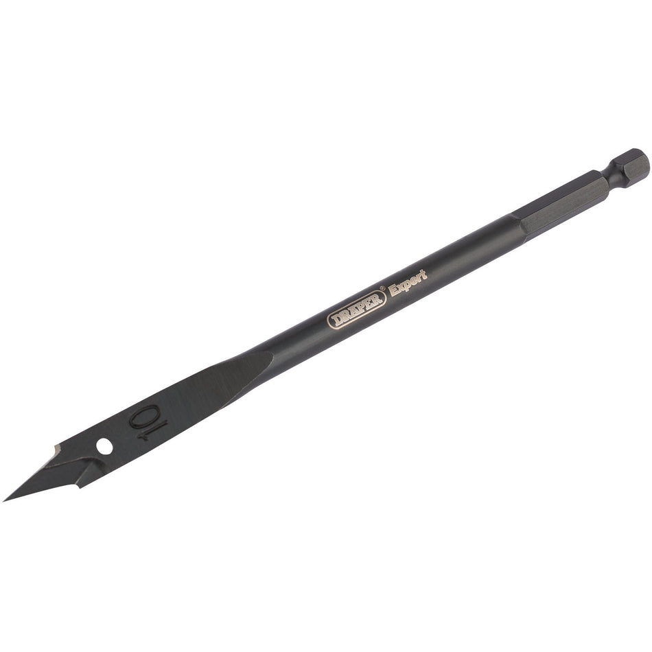 DRAPER 10mm Flat Wood Bit: Model No. FB102