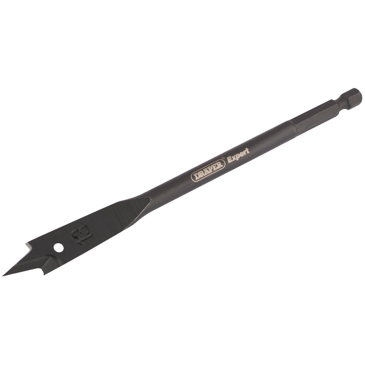 DRAPER 13mm Flat Wood Bit: Model No. FB102