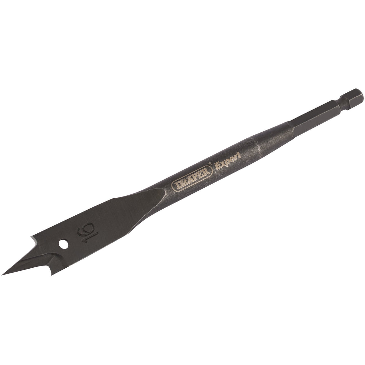 DRAPER 16mm Flat Wood Bit: Model No. FB102