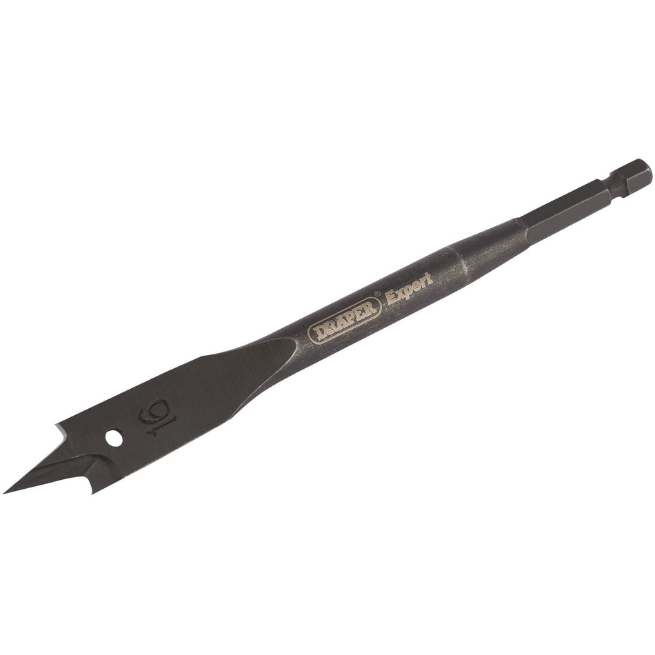 DRAPER 16mm Flat Wood Bit: Model No. FB102