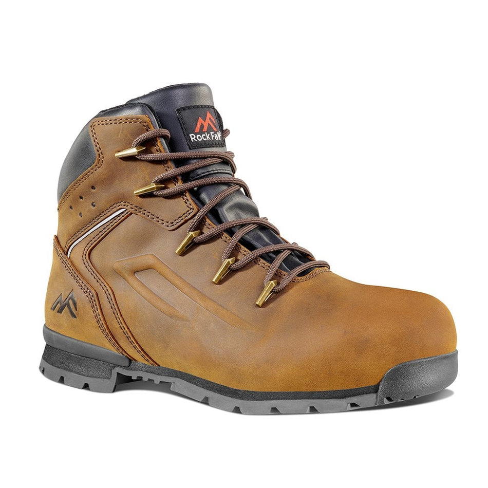 Rock Fall RF360 Pacer Brown Waterproof Safety Boot: Model No. RF360