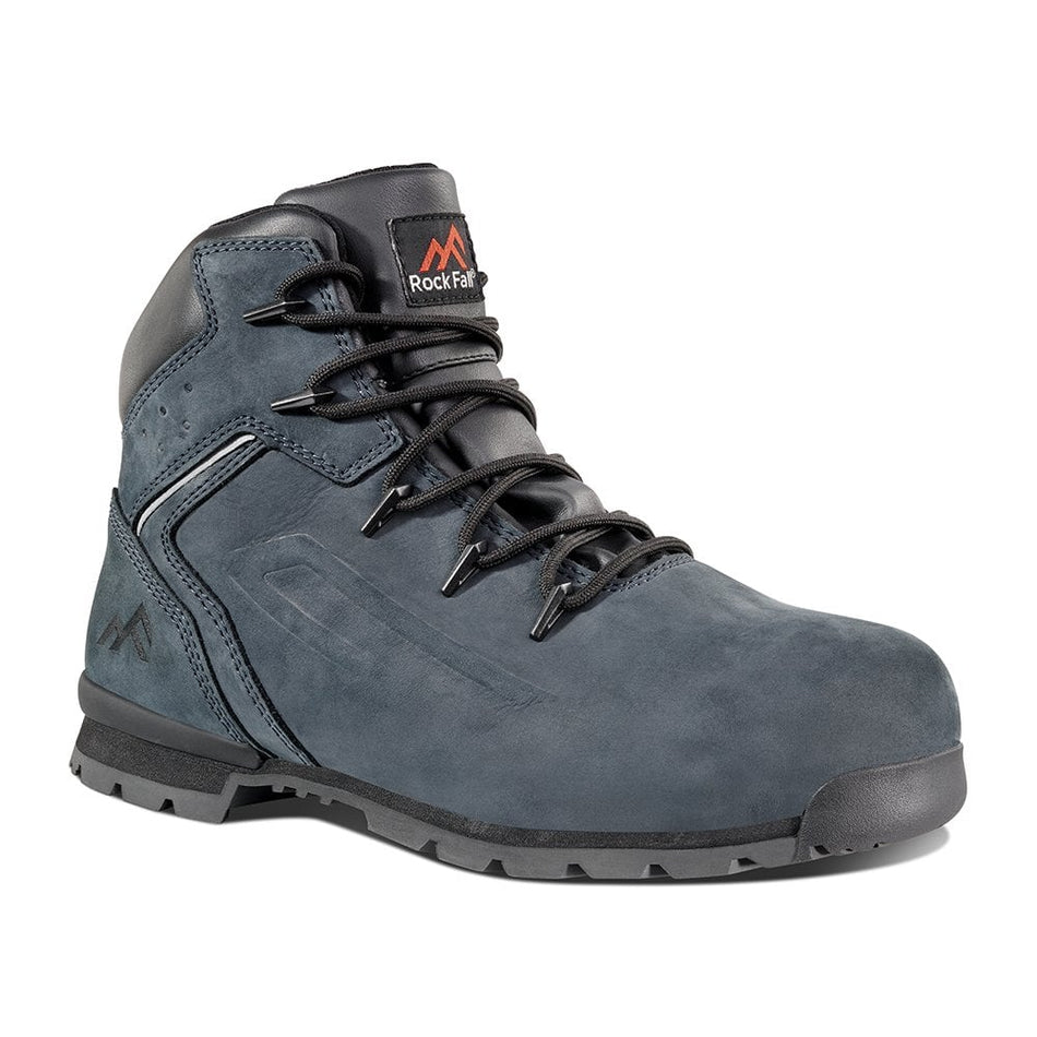 Rock Fall RF390 Kyanite Navy Waterproof Safety Boot: Model No. RF390