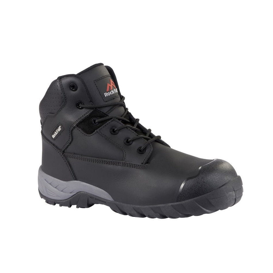Rock Fall RF440A Flint Black Lightweight Safety Boot: Model No. RF440A