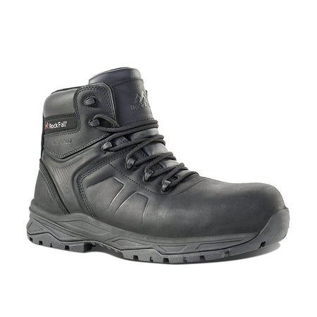 Rock Fall RF580 Calgary Black Waterproof Safety Boot: Model No. RF580