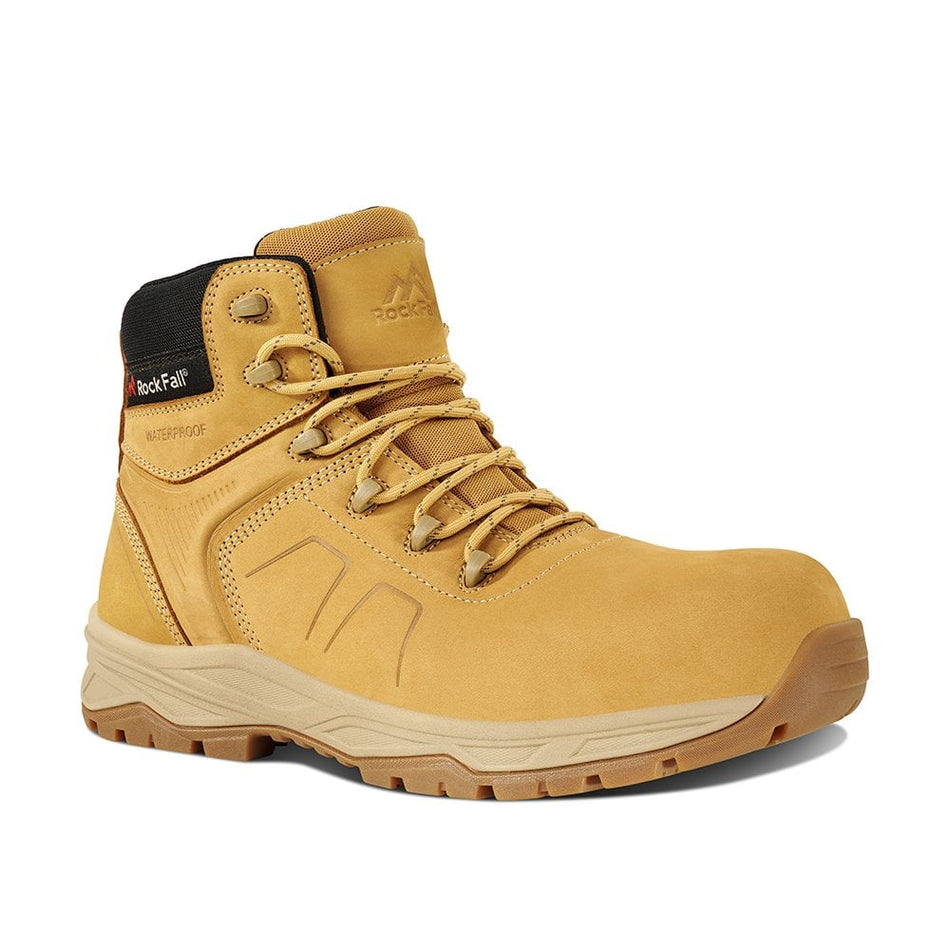 Rock Fall RF585 Ontario Honey Waterproof Safety Boot: Model No. RF585