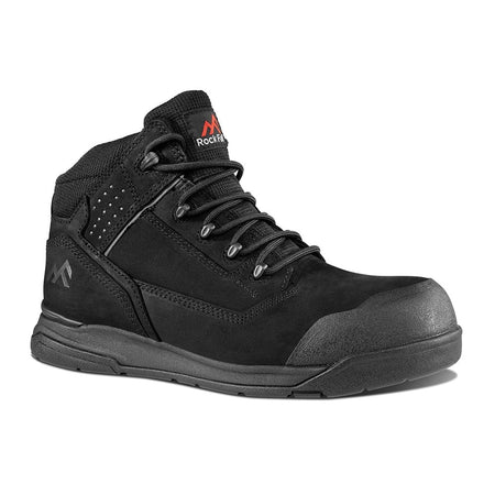 Rock Fall RF620 Anaheim Black Waterproof Safety Boot: Model No. RF620