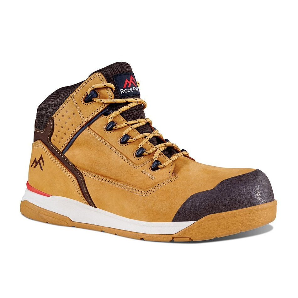 Rock Fall RF625 Maple Honey Waterproof Safety Boot: Model No. RF625