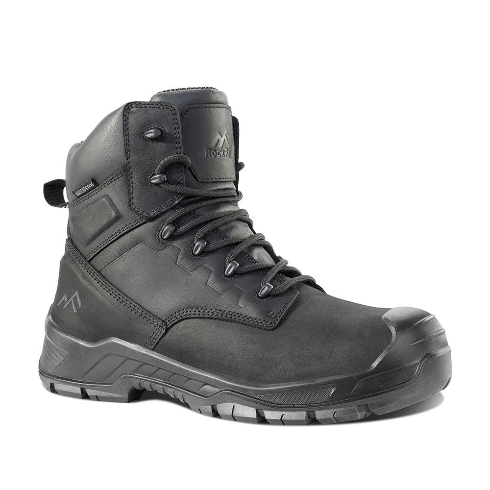 Rock Fall RF740 Salem Black Waterproof Safety Boot: Model No. RF740