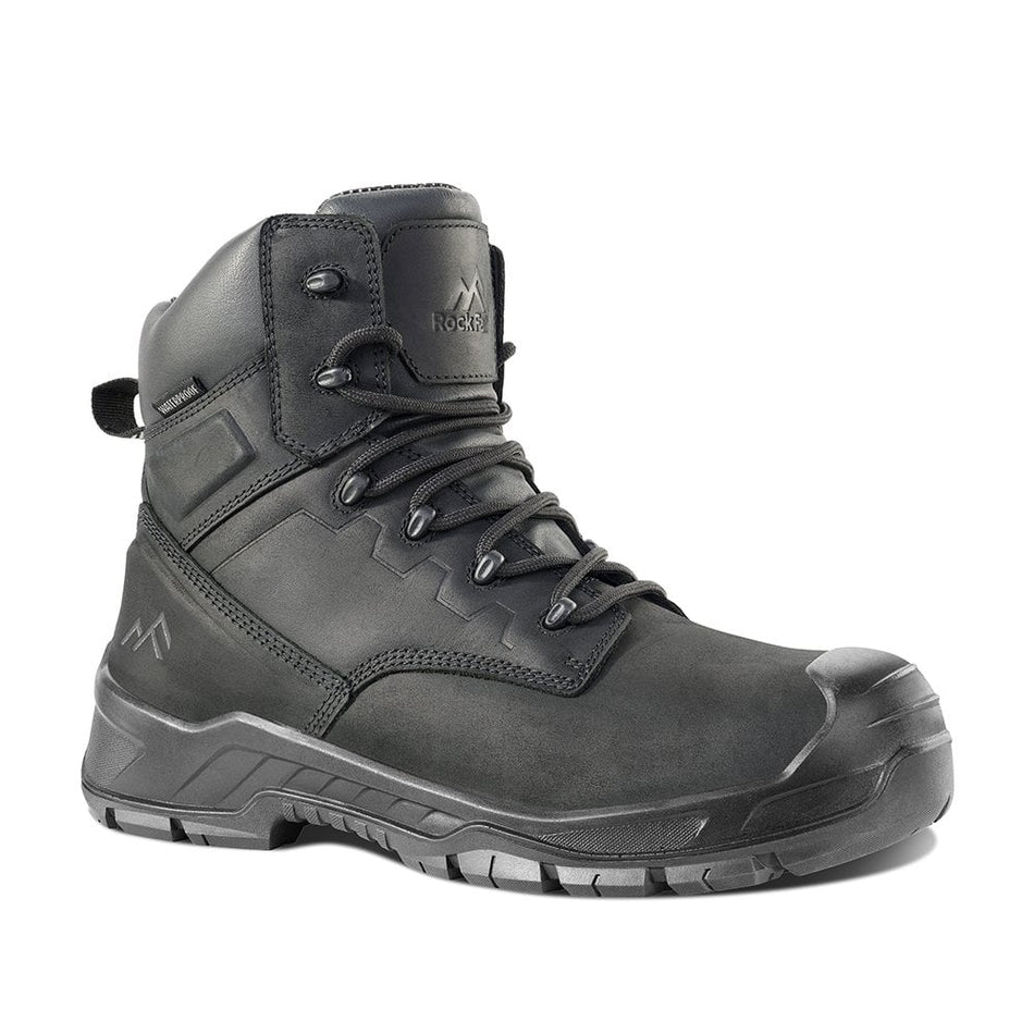 Rock Fall RF740 Salem Black Waterproof Safety Boot: Model No. RF740