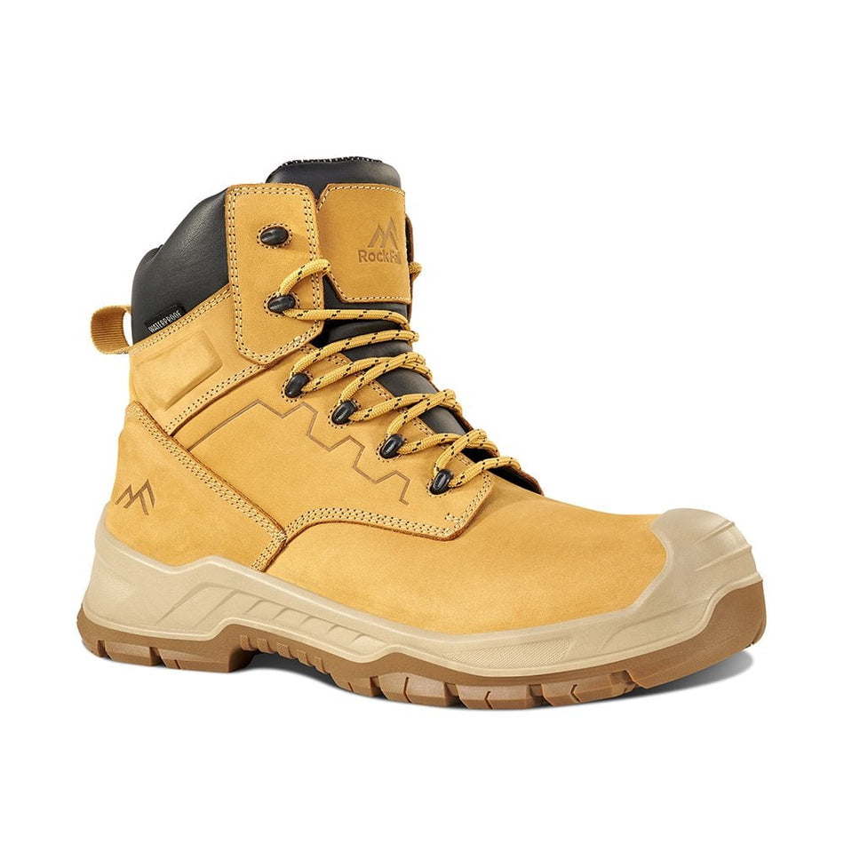 Rock Fall RF742 Colton Honey Waterproof Safety Boot: Model No. RF742