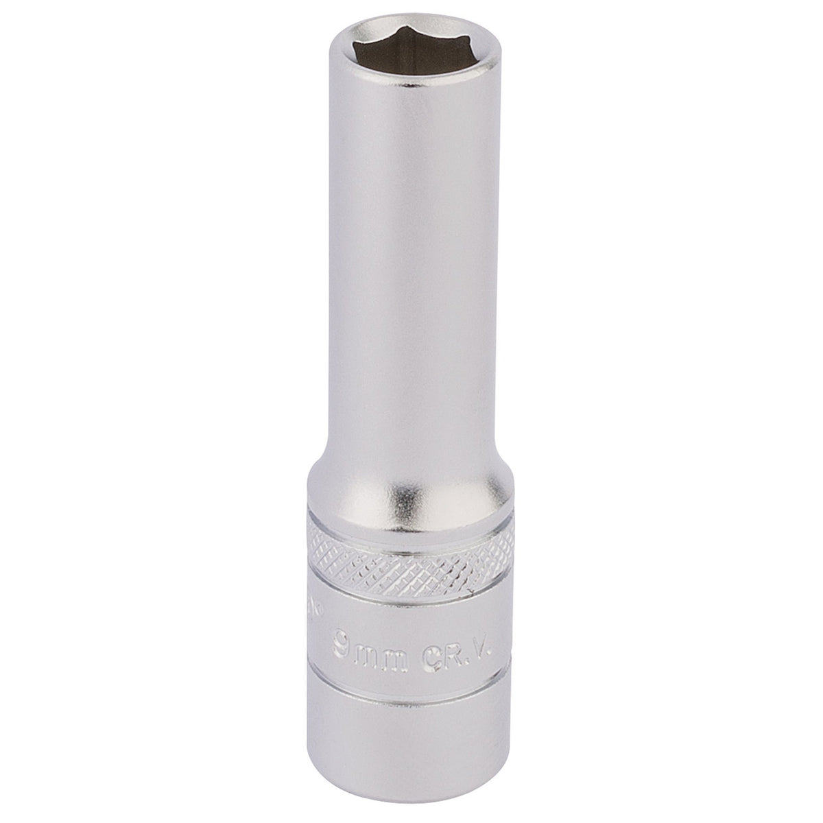 DRAPER 3/8" Square Drive Hi-Torq 6 Point Deep Socket (9mm): Model No. DT-MM/MS