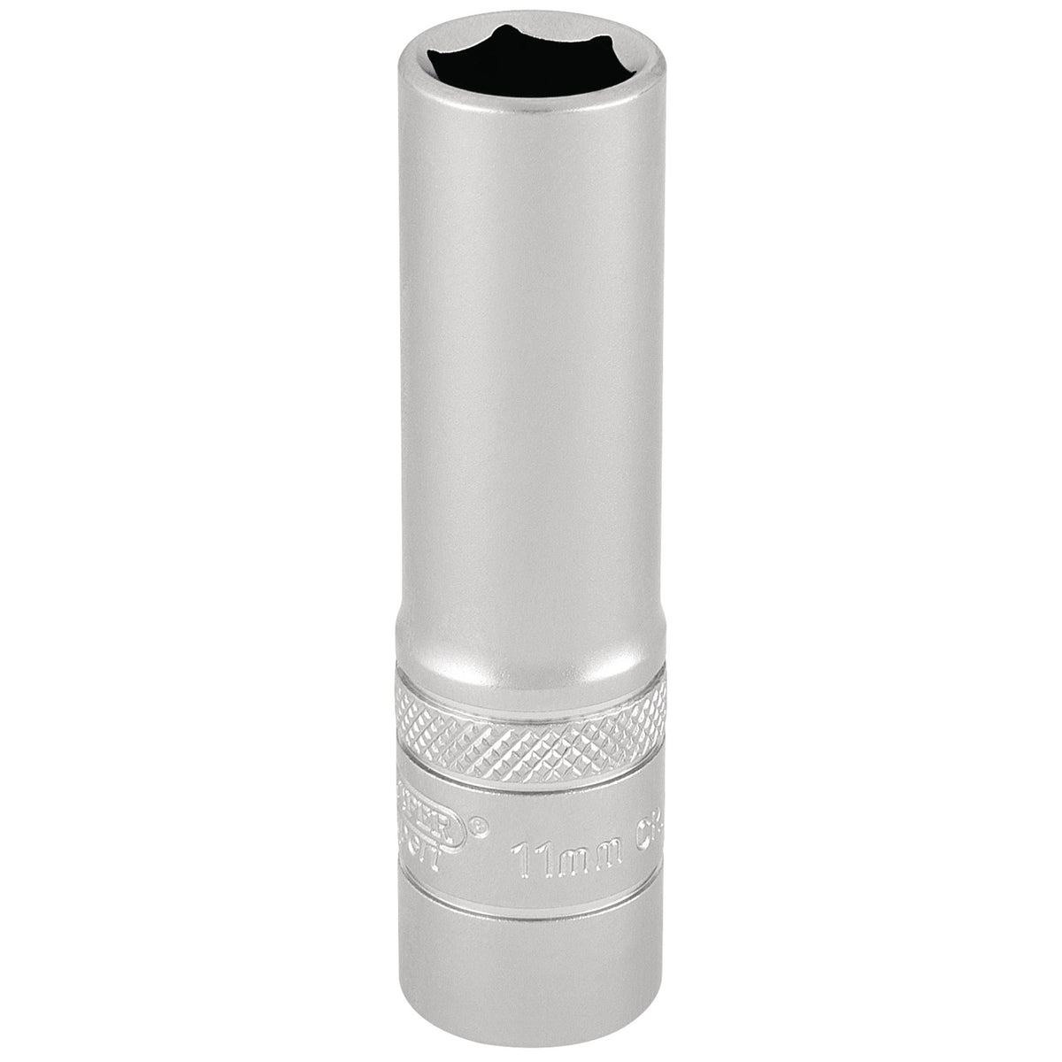 DRAPER 3/8" Square Drive Hi-Torq 6 Point Deep Socket (11mm): Model No. DT-MM/MS