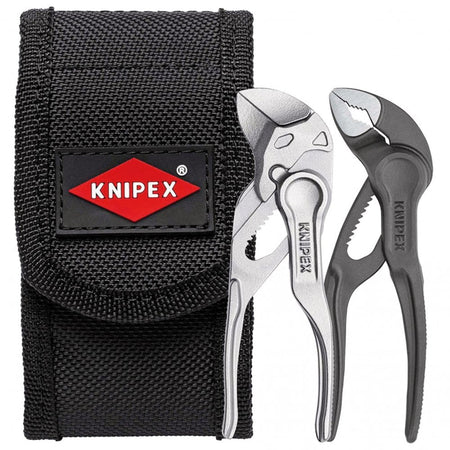 KNIPEX 00 20 72 V04 XS Mini Pliers Set in Belt Pouch, 2 Part: Model. No.00 20 72 V04 XS