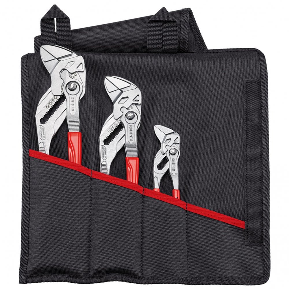 KNIPEX 00 19 55 S7 Set of Pliers Wrenches, 3 Piece: Model. No.00 19 55 S7