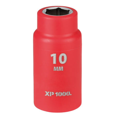 XP1000 VDE Socket, 3/8" Sq. Dr., 10mm : Model No. XP1000-3/8-SOC