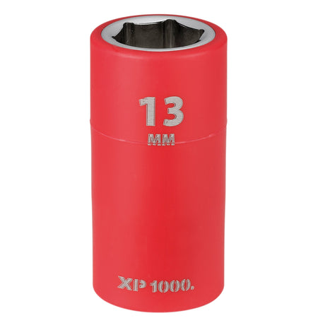 XP1000 VDE Socket, 3/8" Sq. Dr., 13mm : Model No. XP1000-3/8-SOC