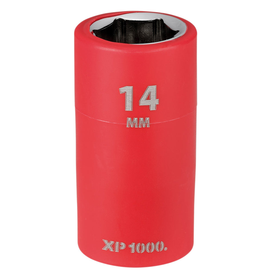 XP1000 VDE Socket, 3/8" Sq. Dr., 14mm : Model No. XP1000-3/8-SOC