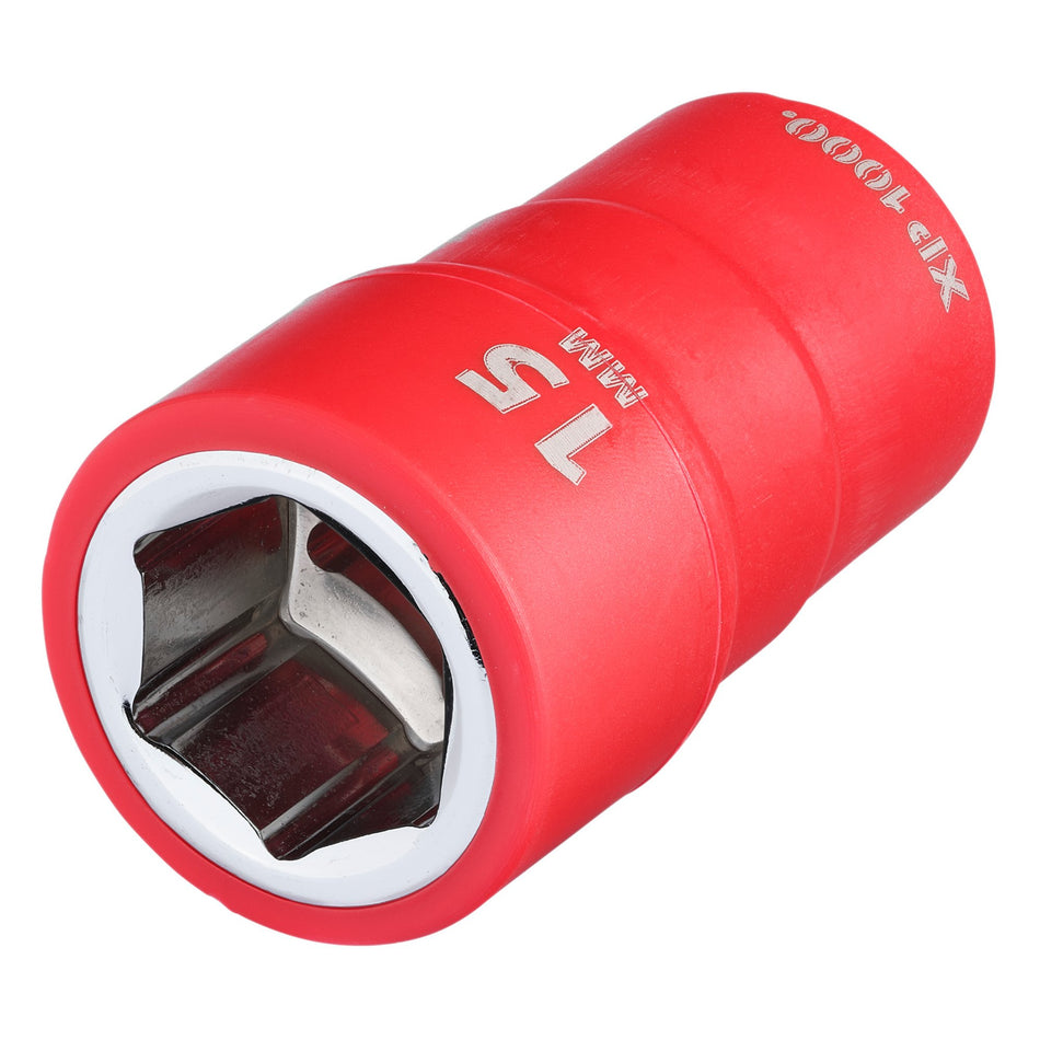 XP1000 VDE Socket, 3/8" Sq. Dr., 15mm : Model No. XP1000-3/8-SOC