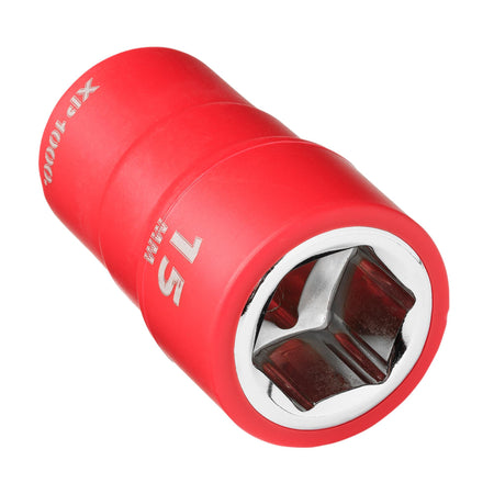 XP1000 VDE Socket, 3/8" Sq. Dr., 15mm : Model No. XP1000-3/8-SOC