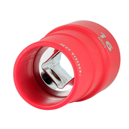 XP1000 VDE Socket, 3/8" Sq. Dr., 16mm : Model No. XP1000-3/8-SOC
