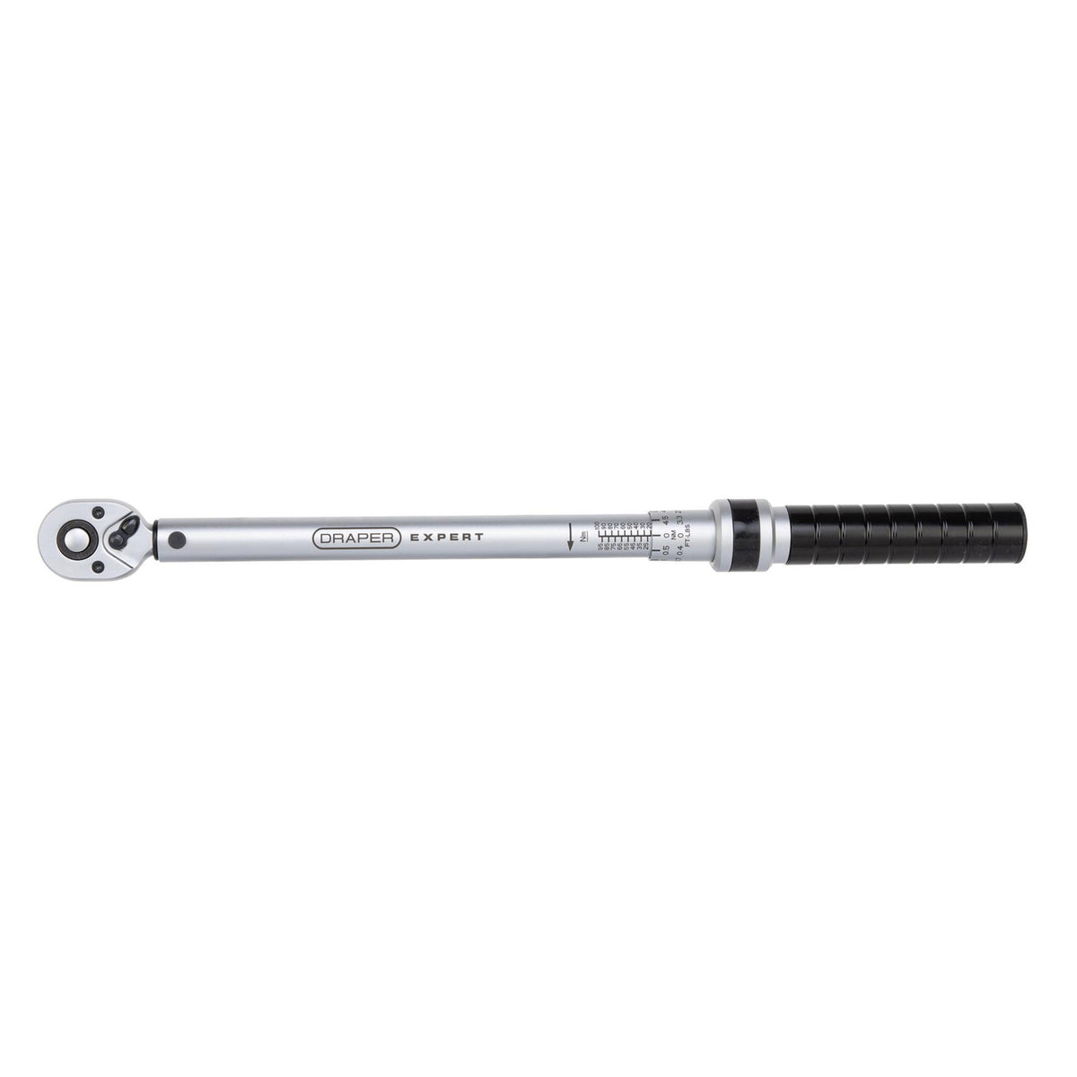 Draper Expert Ratchet Torque Wrench, 3/8" Sq. Dr., 20-142Nm