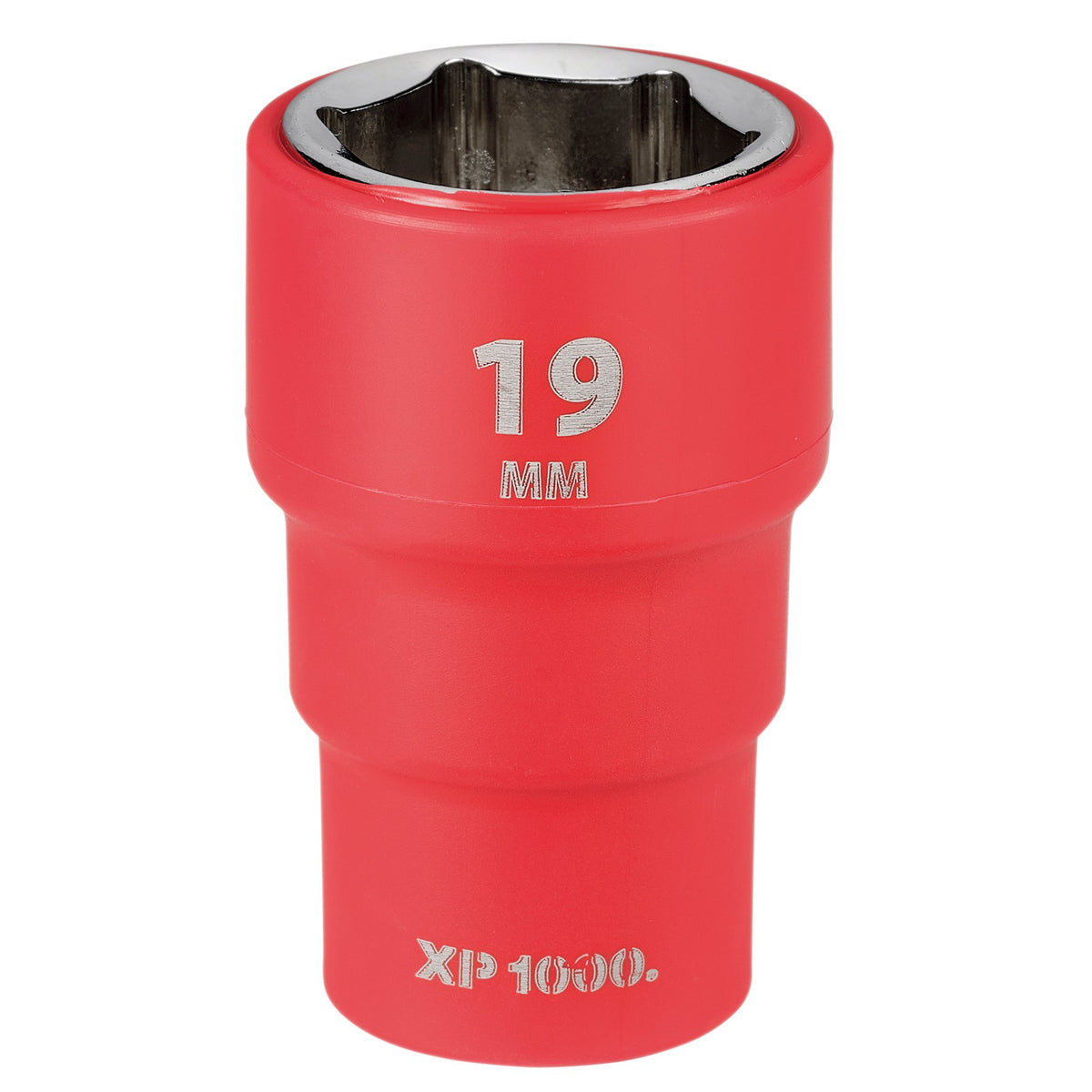 XP1000 VDE Socket, 3/8" Sq. Dr., 19mm : Model No. XP1000-3/8-SOC
