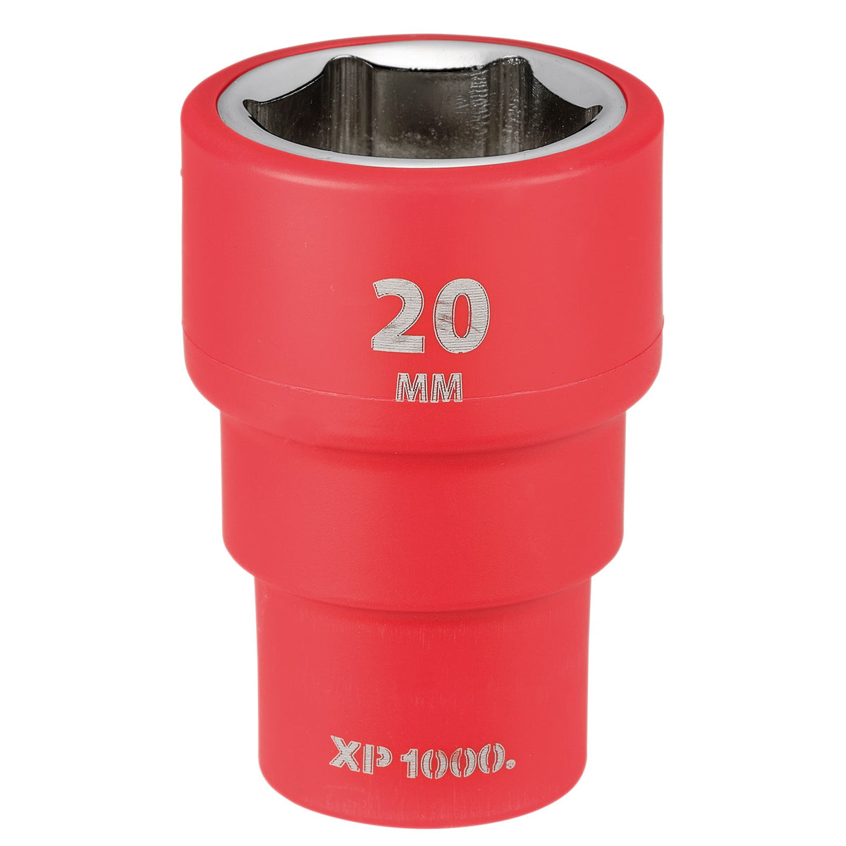 XP1000 VDE Socket, 3/8" Sq. Dr., 20mm : Model No. XP1000-3/8-SOC