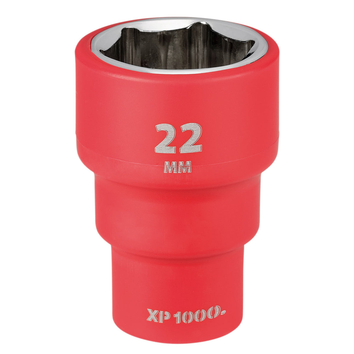 XP1000 VDE Socket, 3/8" Sq. Dr., 22mm : Model No. XP1000-3/8-SOC