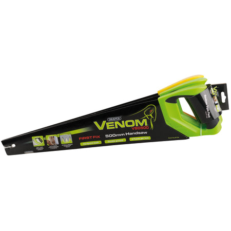 DRAPER Draper Venom Double Ground 500mm Handsaws (3 Piece)