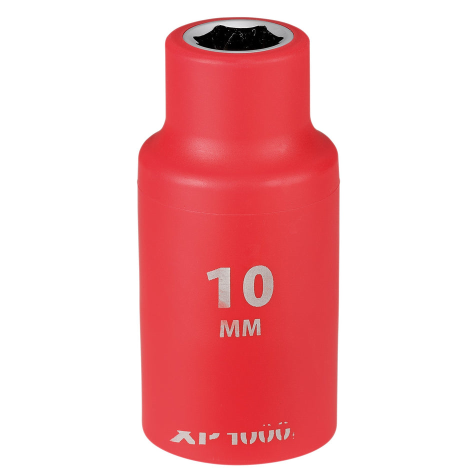 XP1000 VDE Socket, 1/2" Sq. Dr., 10mm : Model No. XP1000-1/2-SOC