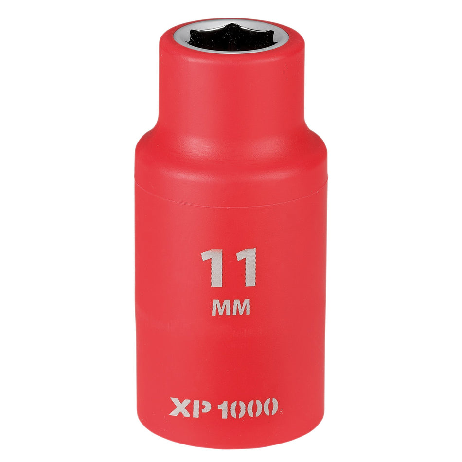 XP1000 VDE Socket, 1/2" Sq. Dr., 11mm : Model No. XP1000-1/2-SOC