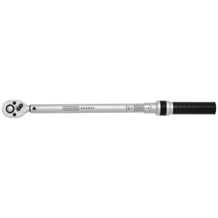Draper Expert Ratchet Torque Wrench, 1/2" Sq. Dr., 40-200Nm