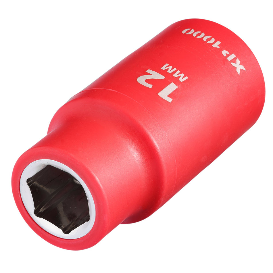 XP1000 VDE Socket, 1/2" Sq. Dr., 12mm : Model No. XP1000-1/2-SOC