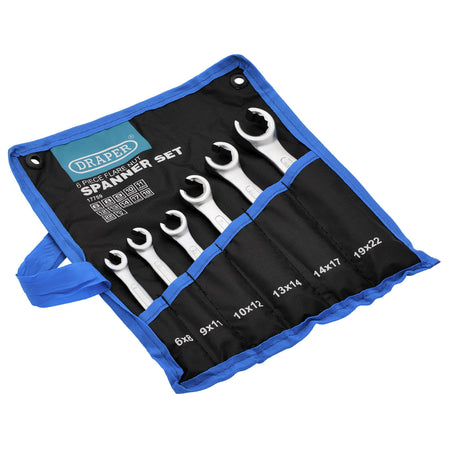 Flare Nut Spanner Set (6 Piece): Model No. BAW-FN SET