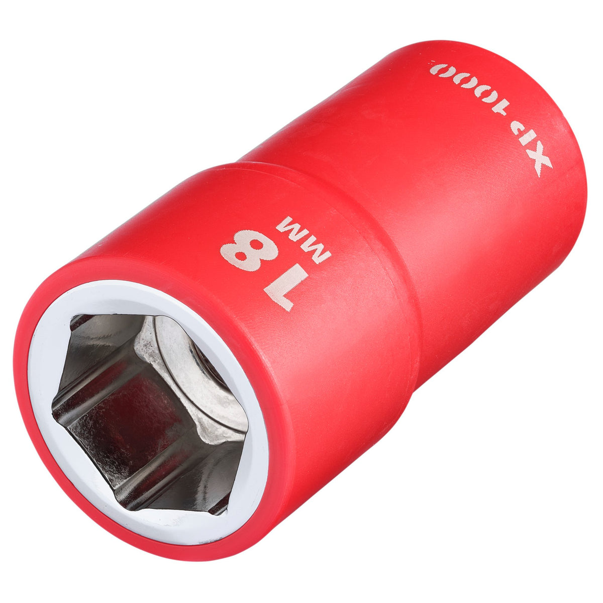XP1000 VDE Socket, 1/2" Sq. Dr., 18mm : Model No. XP1000-1/2-SOC