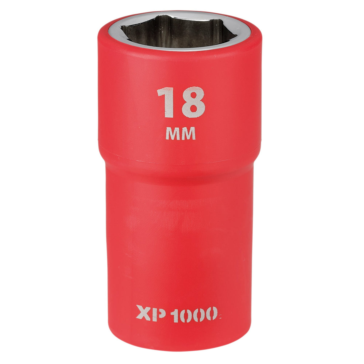 XP1000 VDE Socket, 1/2" Sq. Dr., 18mm : Model No. XP1000-1/2-SOC
