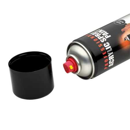 Satin Spray Paint, 400ml, Black: Model No. ARE-SP
