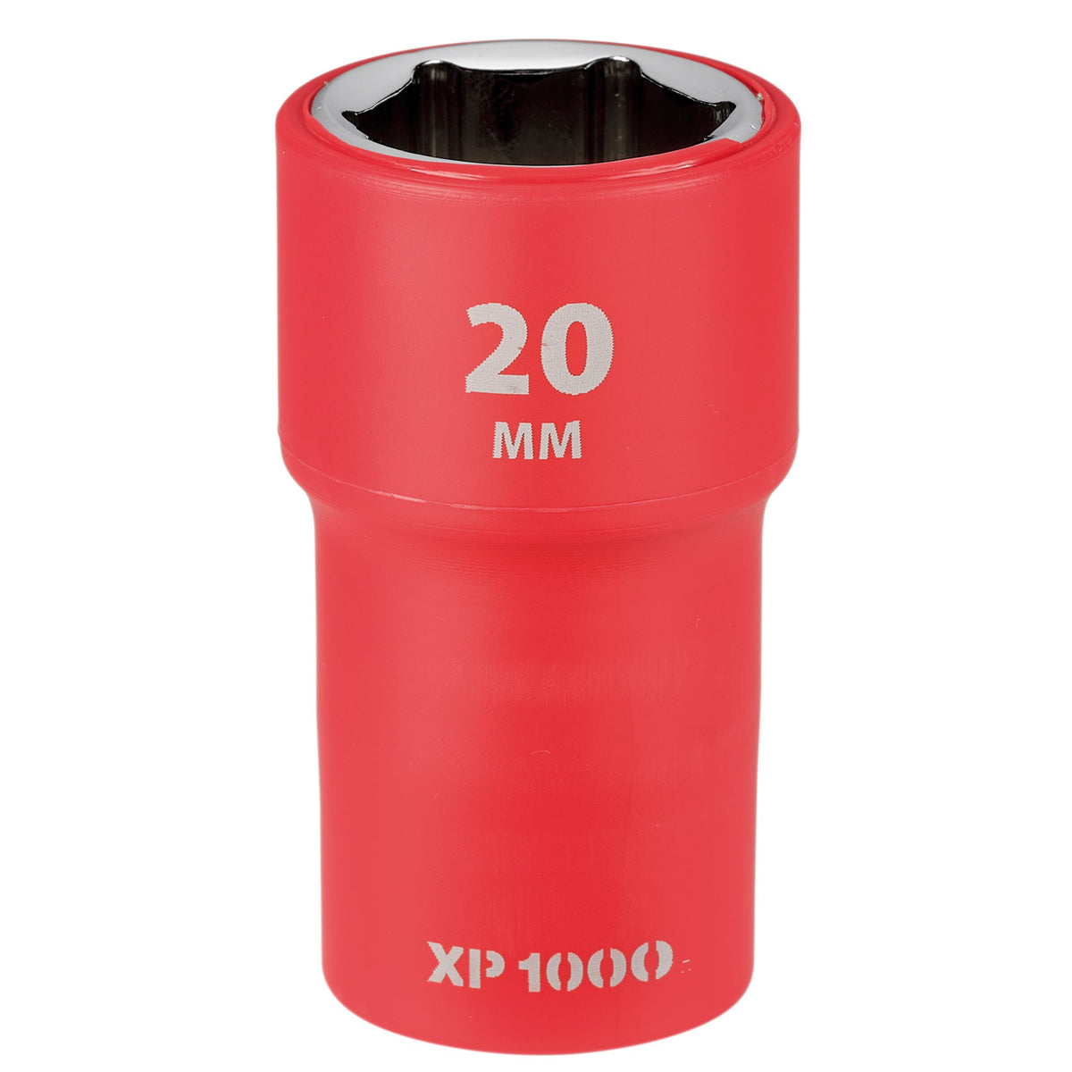 XP1000 VDE Socket, 1/2" Sq. Dr., 20mm : Model No. XP1000-1/2-SOC