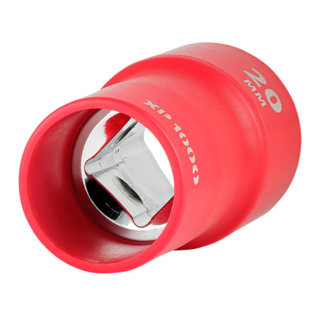 XP1000 VDE Socket, 1/2" Sq. Dr., 20mm : Model No. XP1000-1/2-SOC
