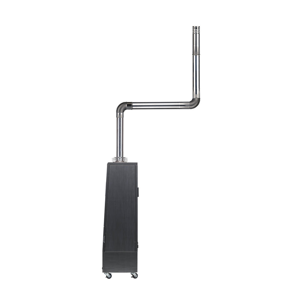 230V Far Infrared Diesel Heater with Flue Kit, 40,000 BTU/11.6kW: Model No. DSH400/FLUE